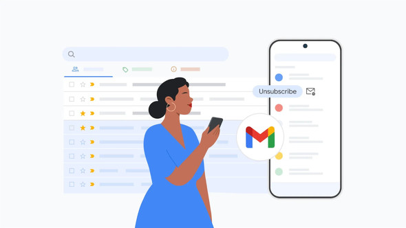 Gmailに「定期購読メールの一括管理」機能　不要な配信をまとめて解除可能に